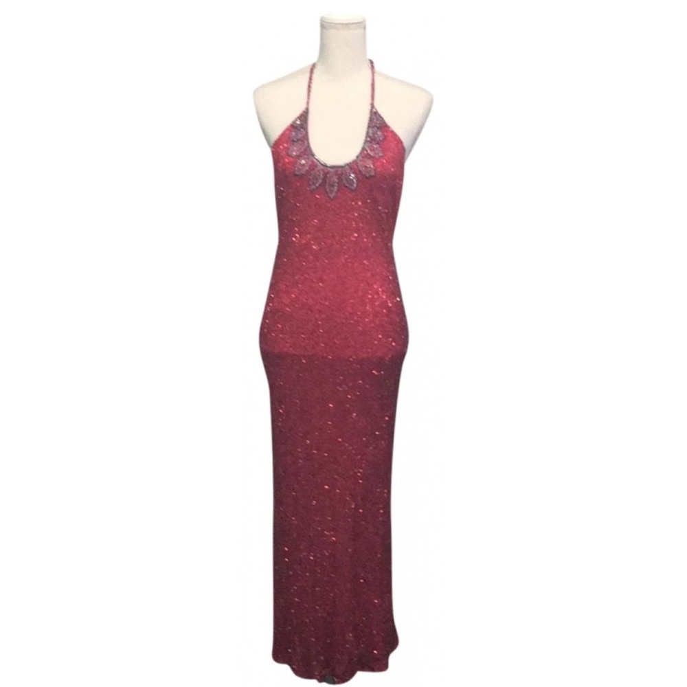 Jenny Packham beaded maxi dress